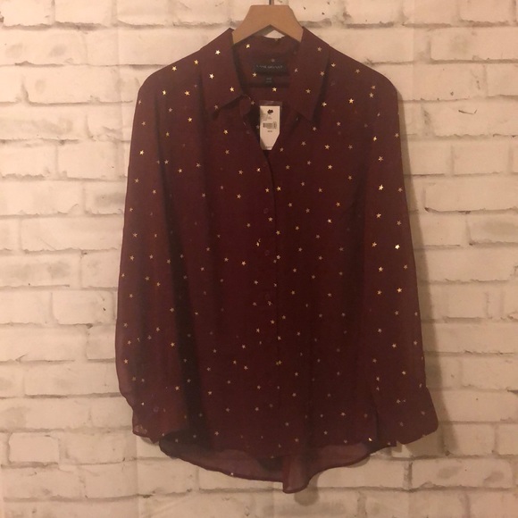 Lane Bryant Tops - NWT Lane Bryant Star blouse Lane Bryant Tops - NWT Lane Bryant Star blouse